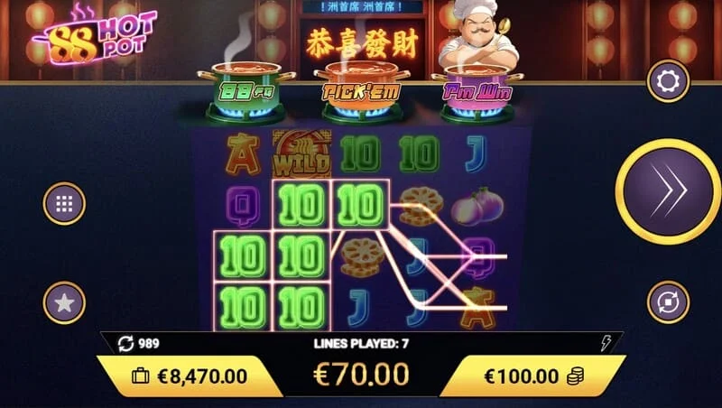 88 Hot Pot - pembayaran besar di game dasar